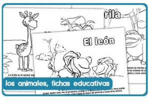 Fichas educativas sobre animales